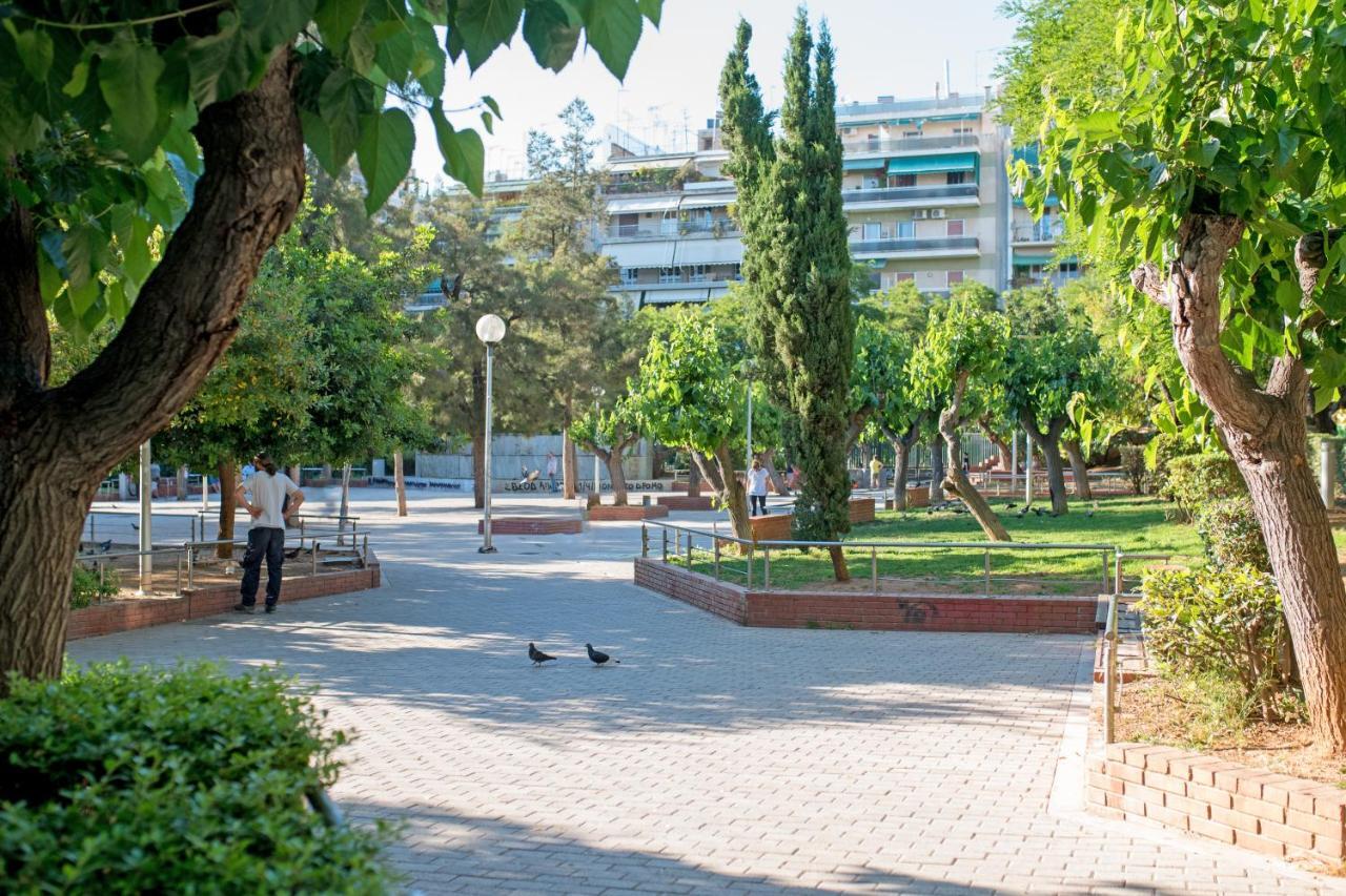 אתונה Messolonghi Square Apartment מראה חיצוני תמונה
